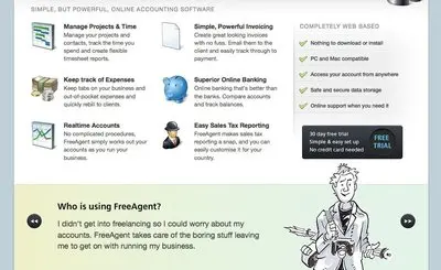 Lists example from freeagentcentral.com