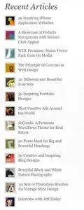 Lists example from webdesignledger.com