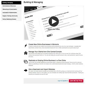 Lists example from businesscatalyst.com