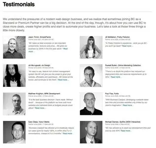 Lists example from businesscatalyst.com