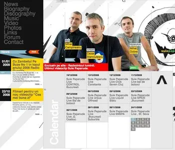 Calendars example from suiepaparude.ro