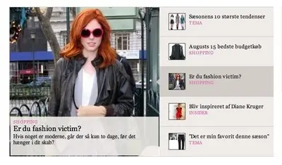 Slideshow example from costume.dk