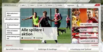 Slideshow example from dbu.dk