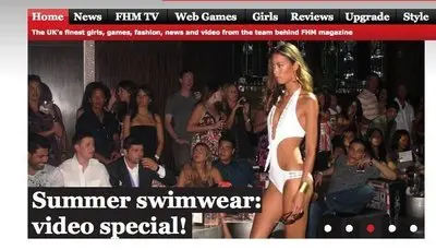 Slideshow example from fhm.com