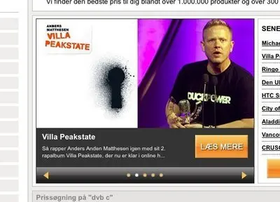 Slideshow example from findpriser.dk