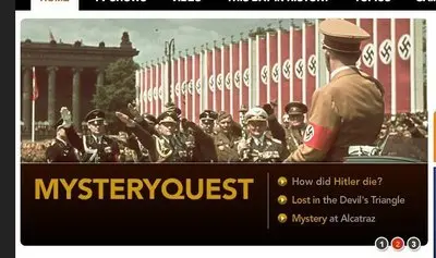 Slideshow example from history.com