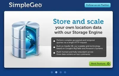 Slideshow example from simplegeo.com