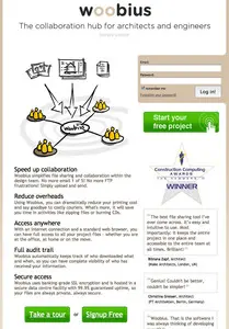 Login forms example from woobius.com