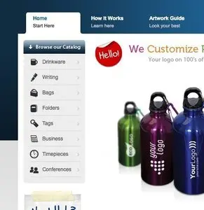 Navigation example from customtoronto.ca