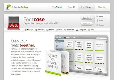 Navigation example from bohemiancoding.com