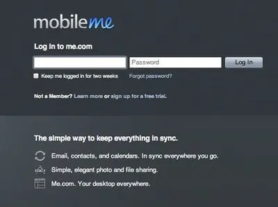 Login forms example