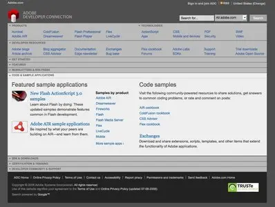 Search example from adobe.com