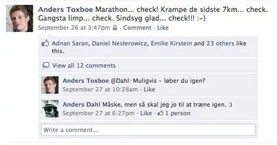 Liking example from facebook.com