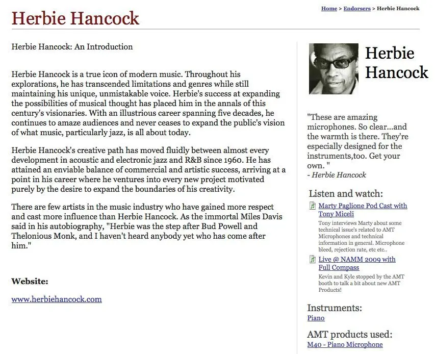 Liking example from appliedmicrophone.com