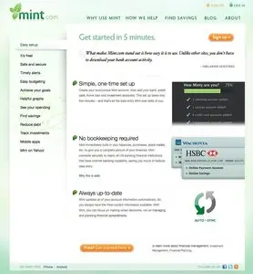 Walkthrough example from mint.com