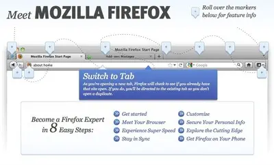 Walkthrough example from mozilla.com