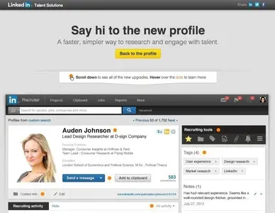 Walkthrough example from talent.linkedin.com