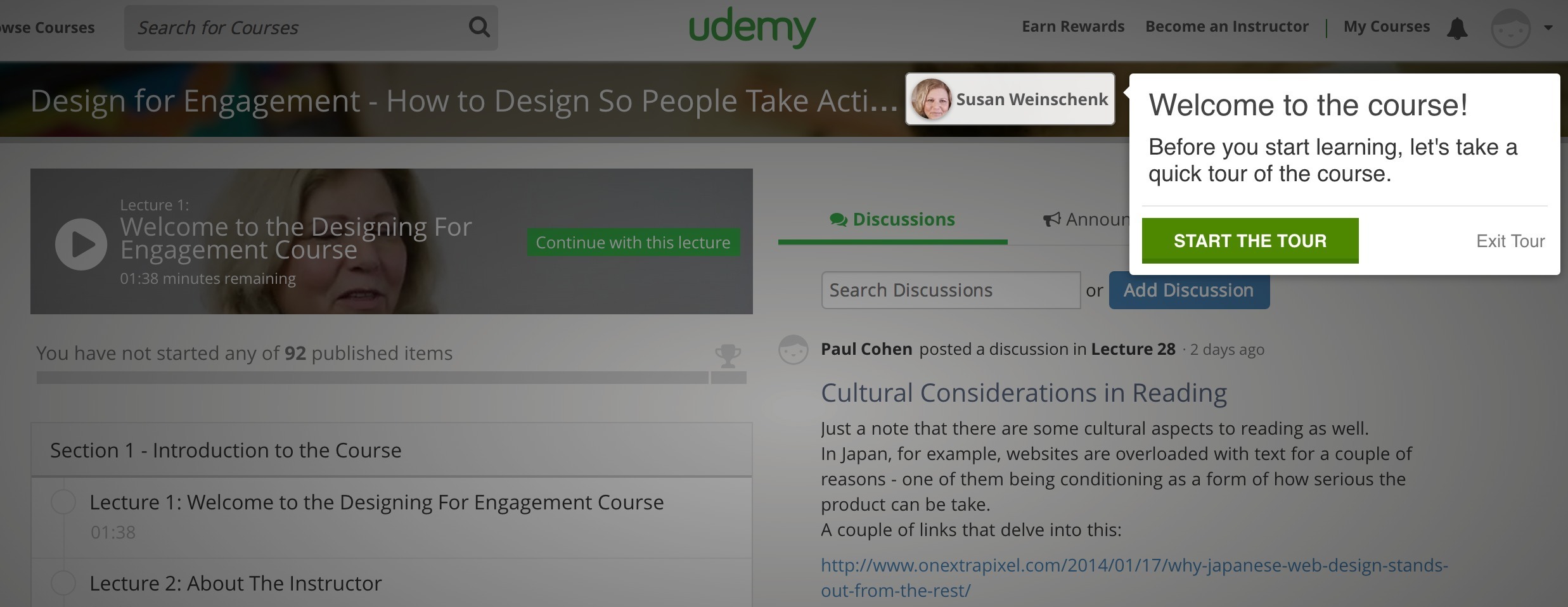 Screenshot of udemy.com