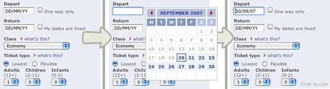Structured Format example