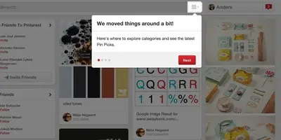 Guided Tour example from pinterest.com