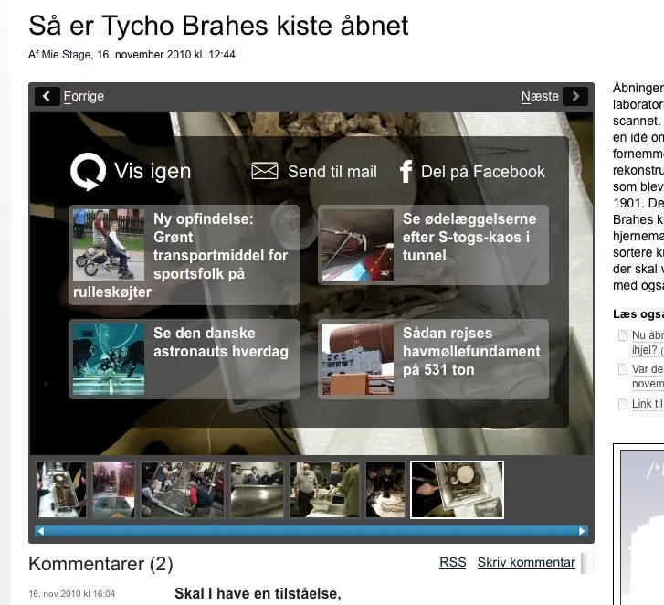 Gallery example from ing.dk