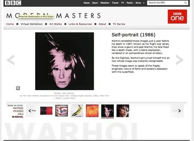 Galleries example from bbc.co.uk