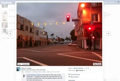 Galleries example from facebook.com