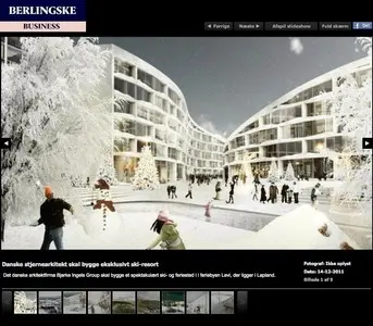 Galleries example from business.dk