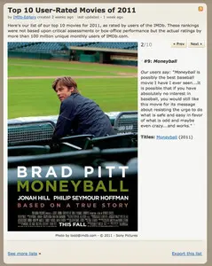 Galleries example from imdb.com