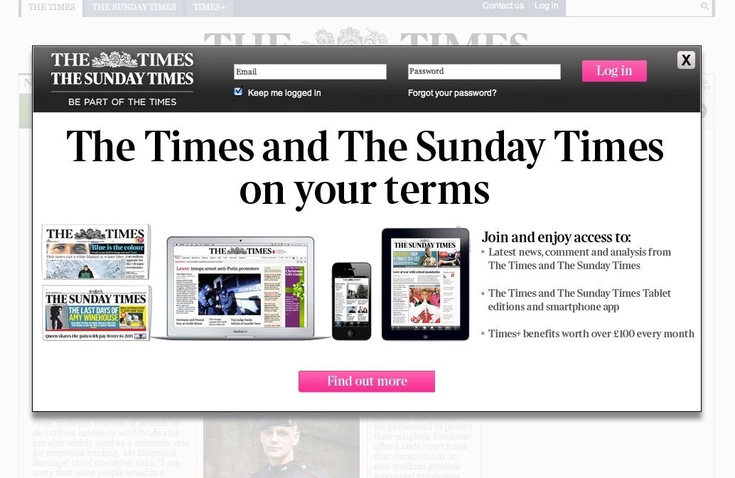 Screenshot of timesplus.co.uk