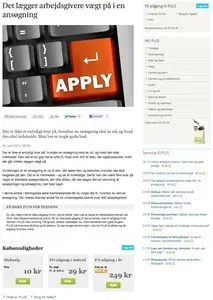 Paywall example from b.dk