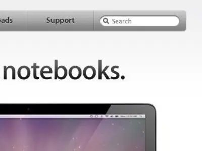 Search example from apple.com