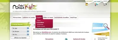 Search example from noizikidz.com
