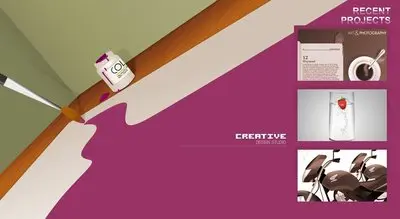 Portfolios example from ceegraphics.com