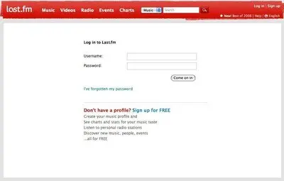 Login forms example