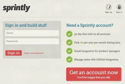Login forms example