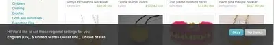 Good Defaults example from etsy.com
