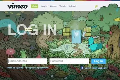 Login forms example