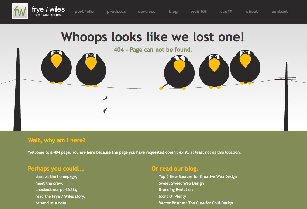 Screenshot of fryewiles.com