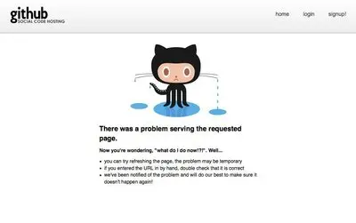 Error pages example from github.com