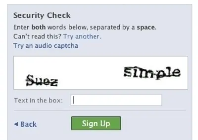 Captcha example