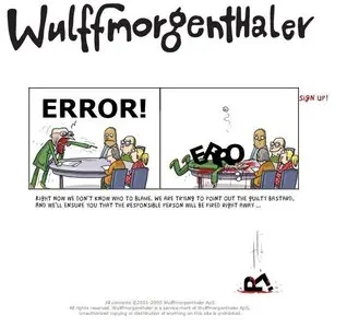 Error pages example from wulffmorgenthaler.com