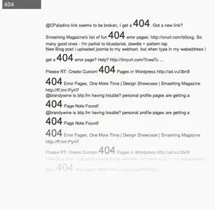 Error pages example from herr-nilsson.com