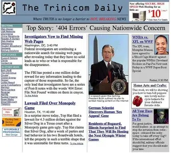 Error pages example from trinicom.com