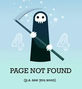 Error pages example from chrisjennings.com