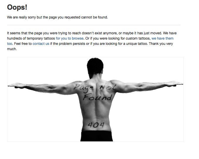 Screenshot of tattoosales.com