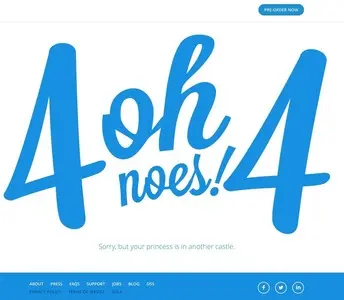 Error pages example