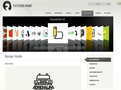 Navigation example from futuremind.com