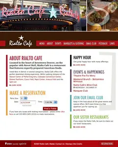 Navigation example from rialtocafe.com
