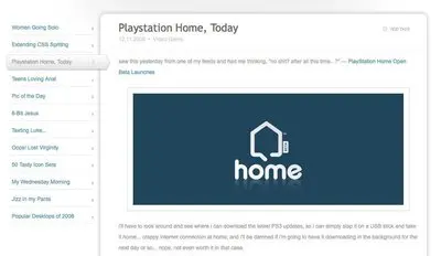 Navigation example from forgetfoo.com